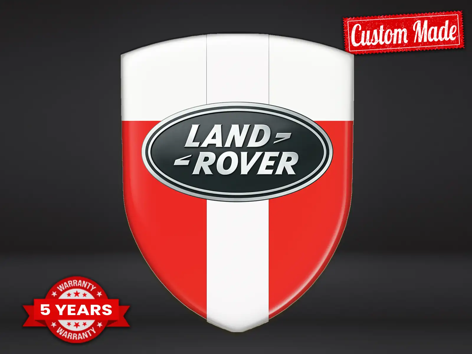 Land Rover Logos Silicone Auto Universels Design Pro